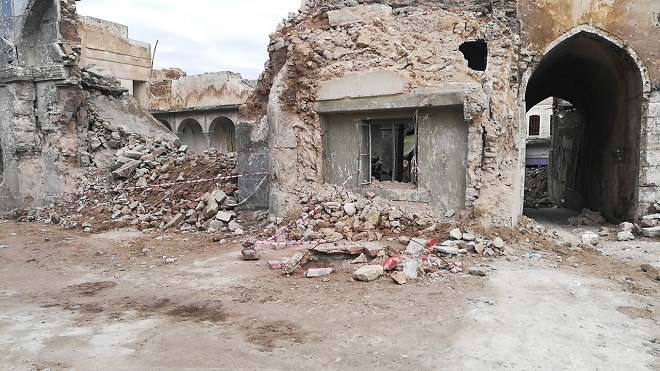 هدم وجرف كنائس في الموصل